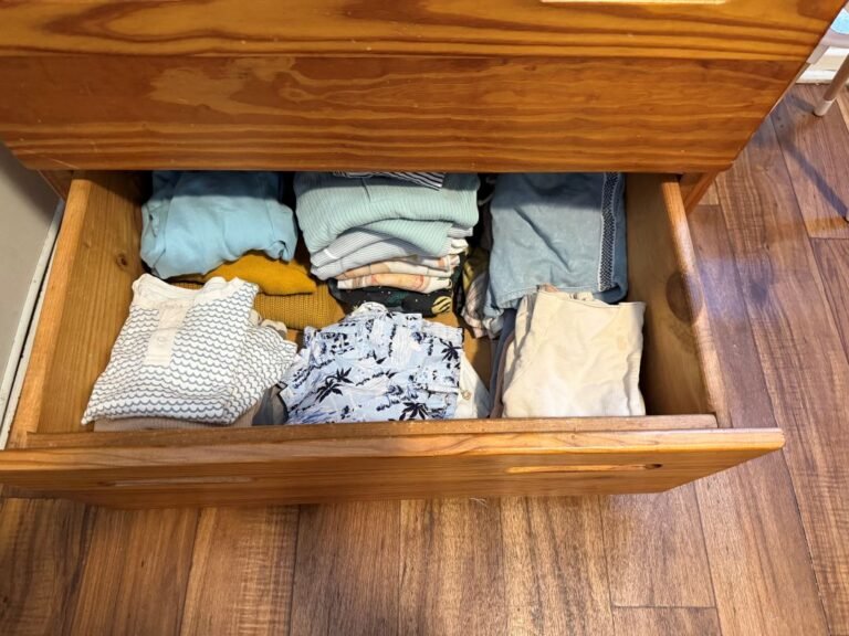 boys clothing in dresser